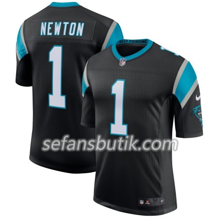 Carolina Panthers Tröjor Cam Newton 1 Nike Svart - Herr Carolina Panthers Tröjor Cam Newton 1 Nike Svart - Herr